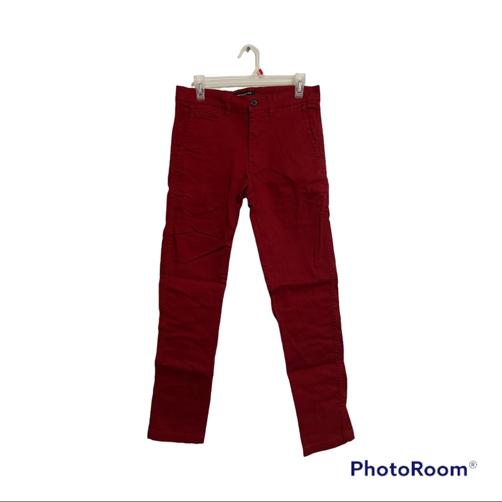 Matchstick Red Pants